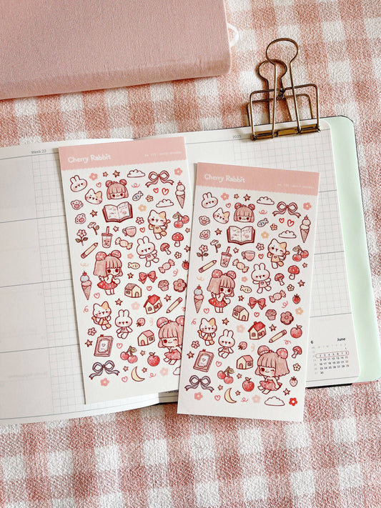 Sketch Doodles Sticker Sheet