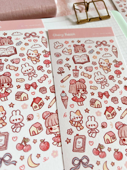 Sketch Doodles Sticker Sheet