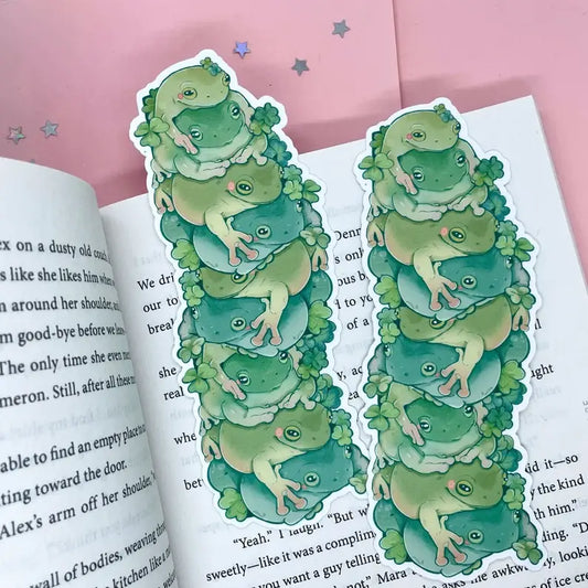 Frog Stack Bookmark