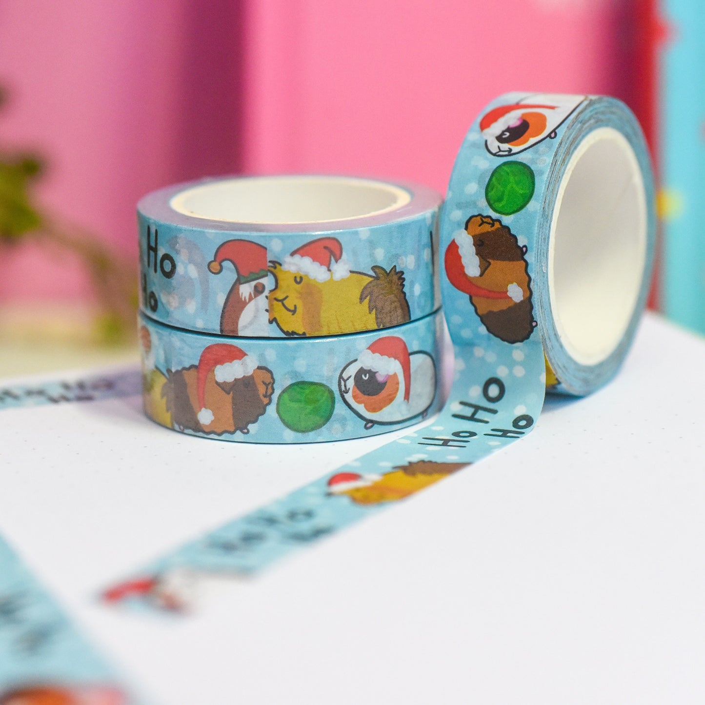 Christmas Guinea Pig Washi Tape