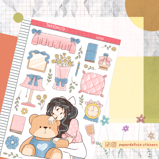 Rosa | Midnight Dreamcatcher | C432 Sticker Sheet