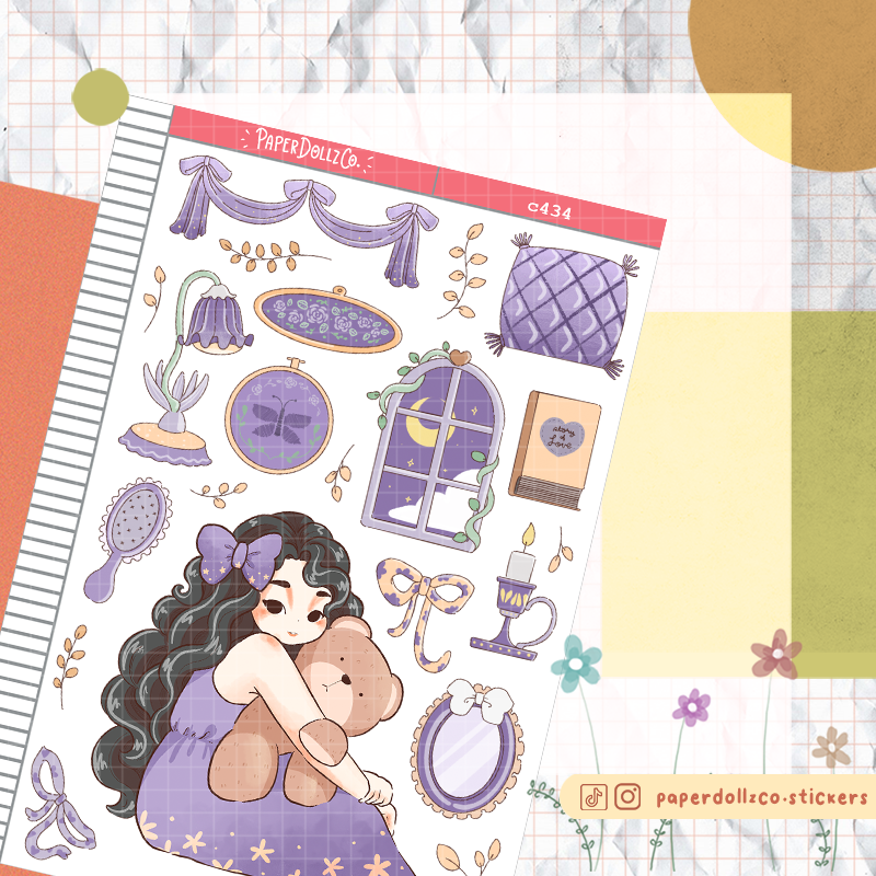 Morada | Midnight Dreamcatcher | C434 Sticker Sheet