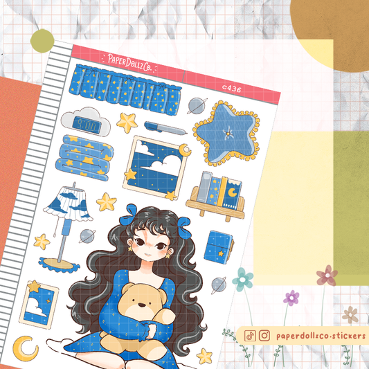 Azul | Midnight Dreamcatcher | C436 Sticker Sheet