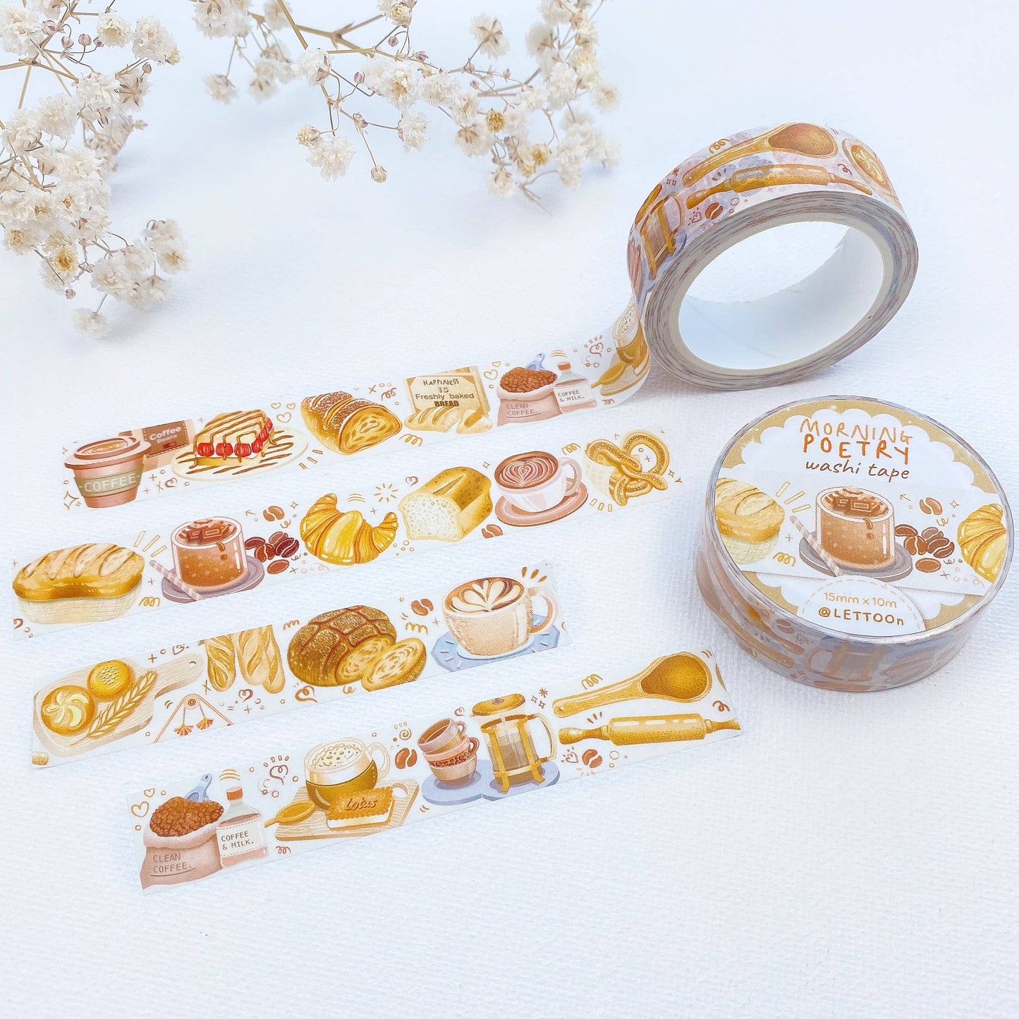 Morning Poetry - Washi Tape