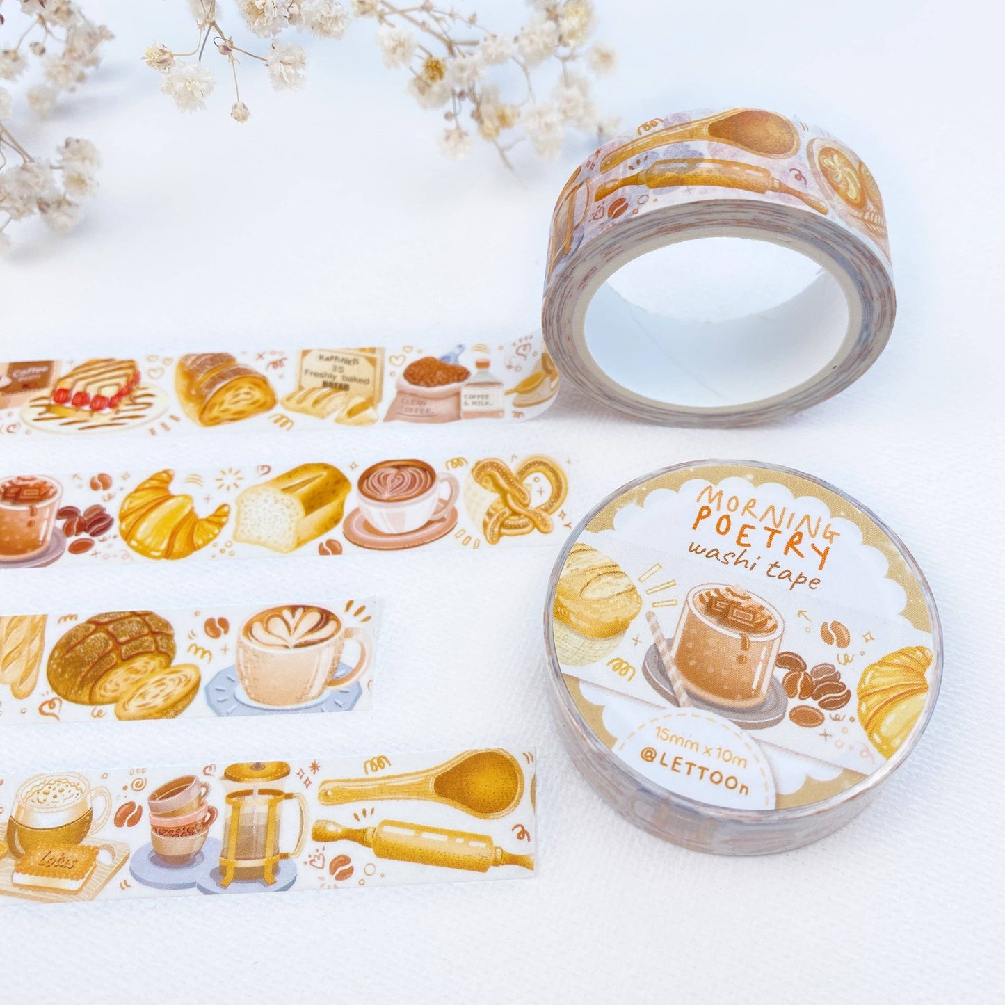 Morning Poetry - Washi Tape