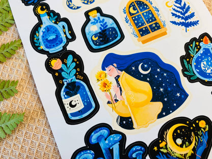 Night Magic - Sticker Sheet