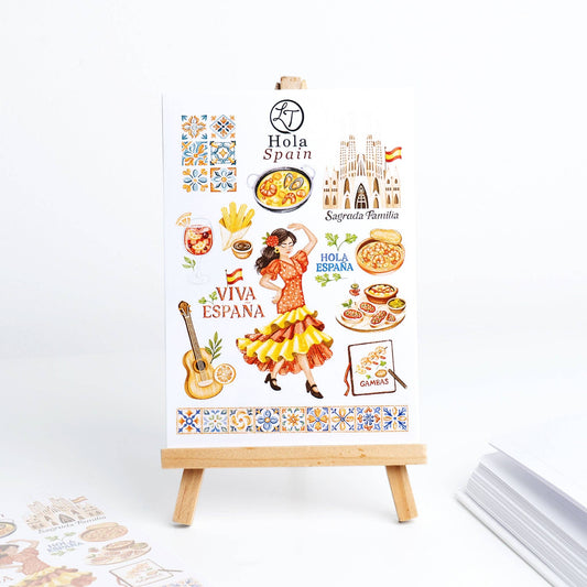 Hola Spain - Sticker Sheet