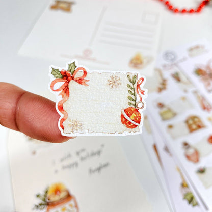 Magical Cozy Winter - Sticker Sheet Set of 5 + Postcard