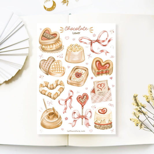 Chocolate Lover - Sticker Sheet