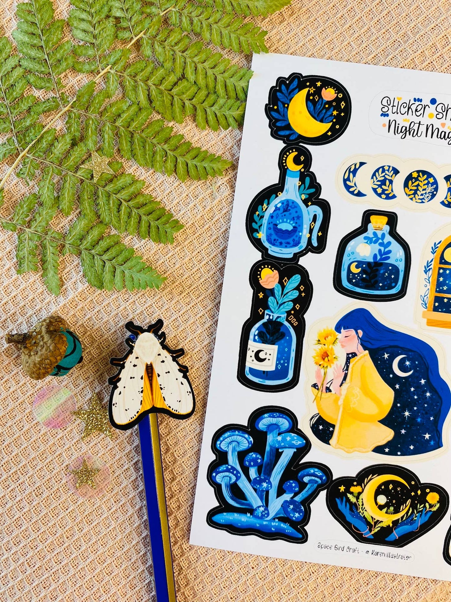 Night Magic - Sticker Sheet