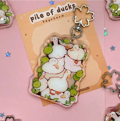 Pile of Ducks Charm