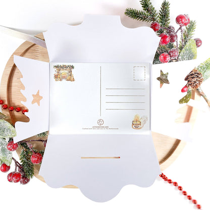 Magical Cozy Winter - Sticker Sheet Set of 5 + Postcard