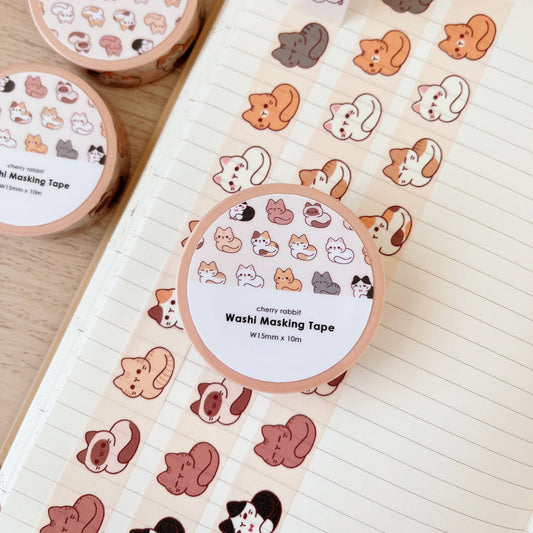 Cat Loafs Washi Tape