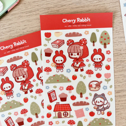 Little Red Riding Hood Sticker Sheet