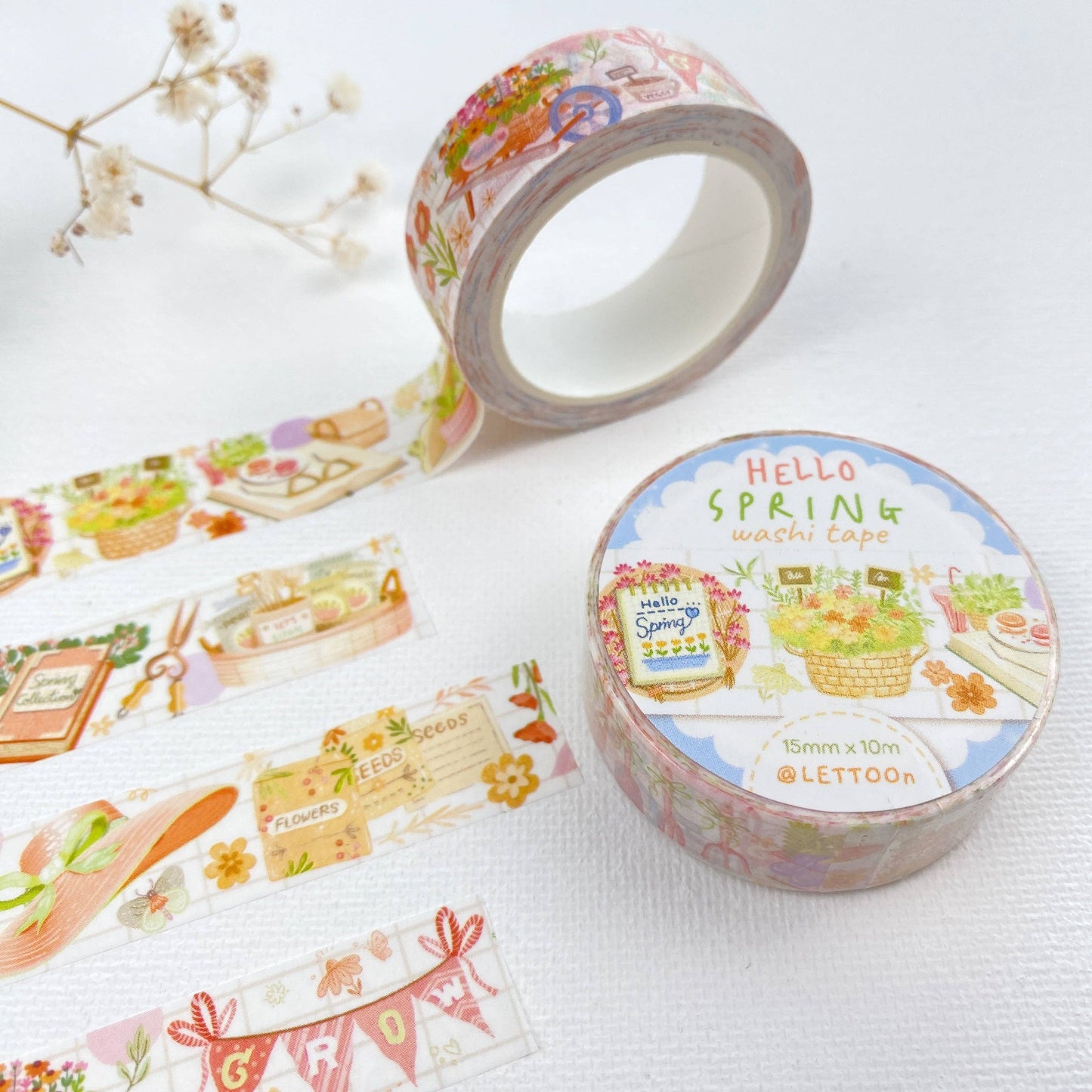 Hello Spring - Washi Tape