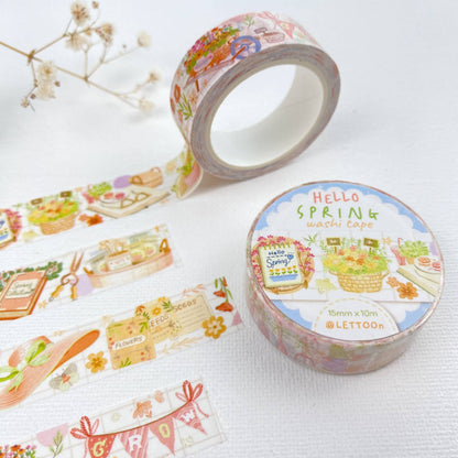 Hello Spring - Washi Tape