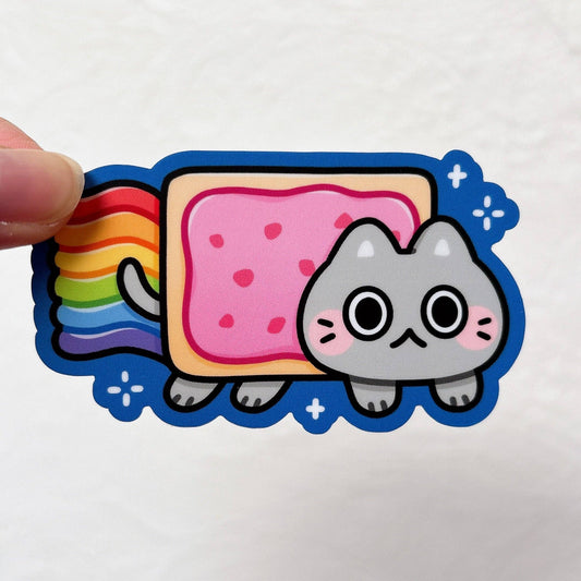 Nyan Cat Meme Vinyl Sticker