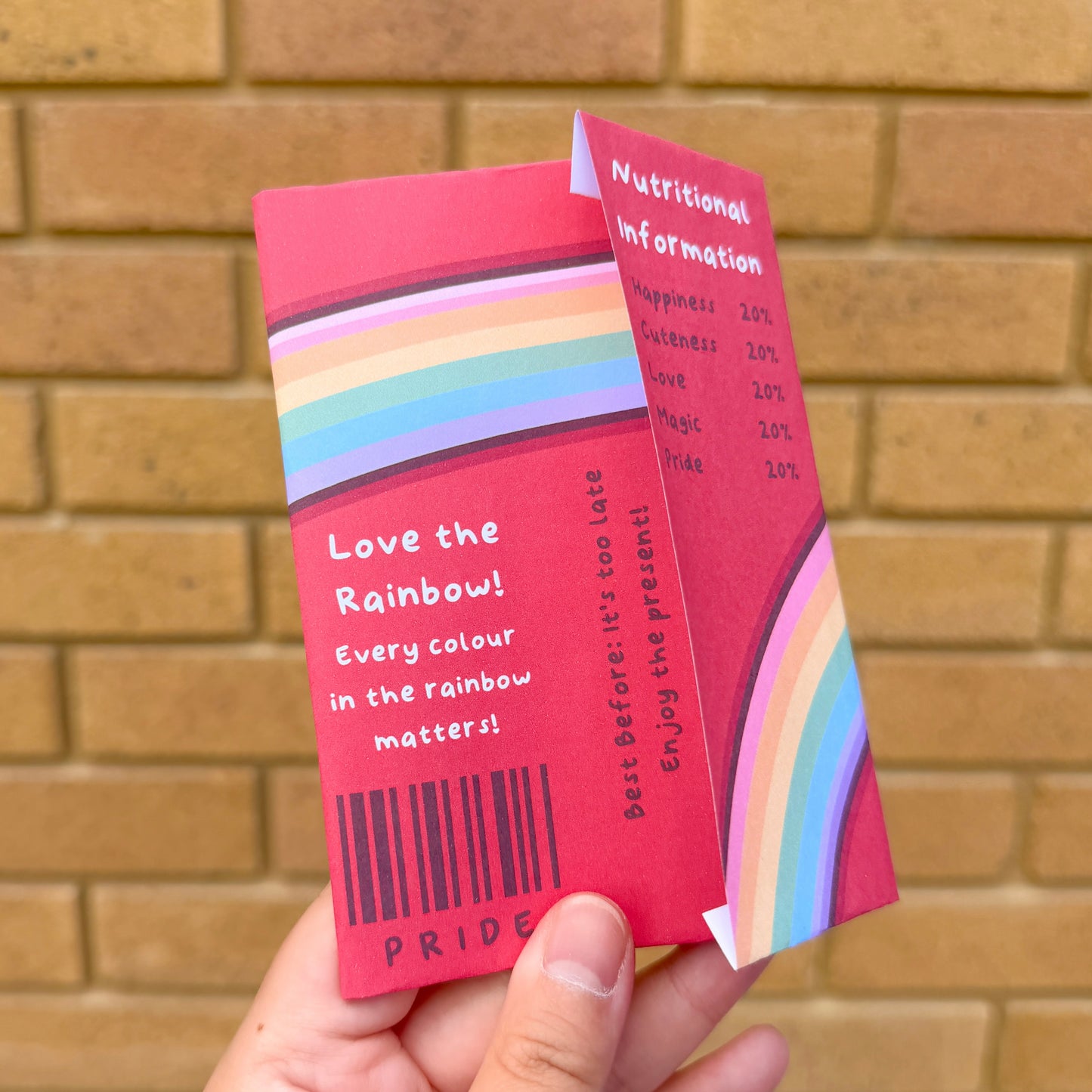 Love the Rainbow A5 Scrapbooking Paper