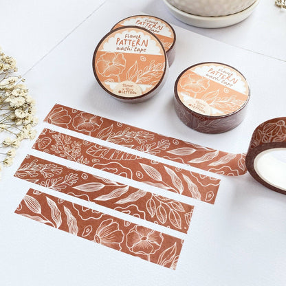Flower Pattern - Washi Tape