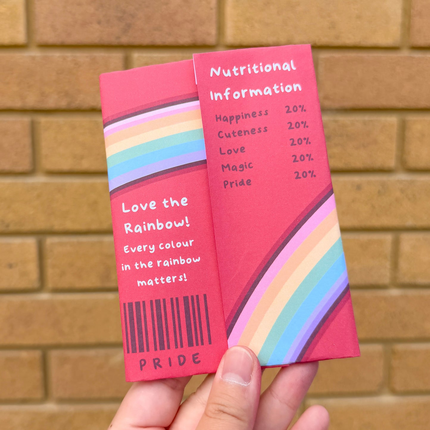 Love the Rainbow A5 Scrapbooking Paper