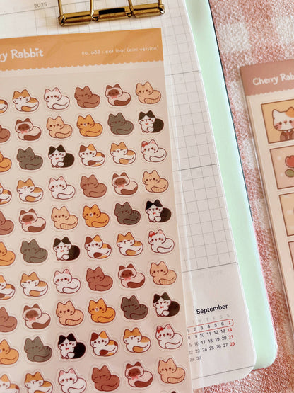 Cat Loafs (ver. 2) Sticker Sheet