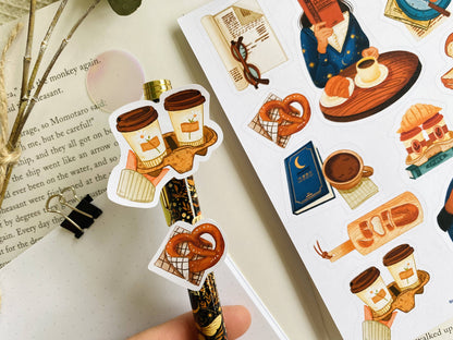 Coffee Time - Sticker Sheet