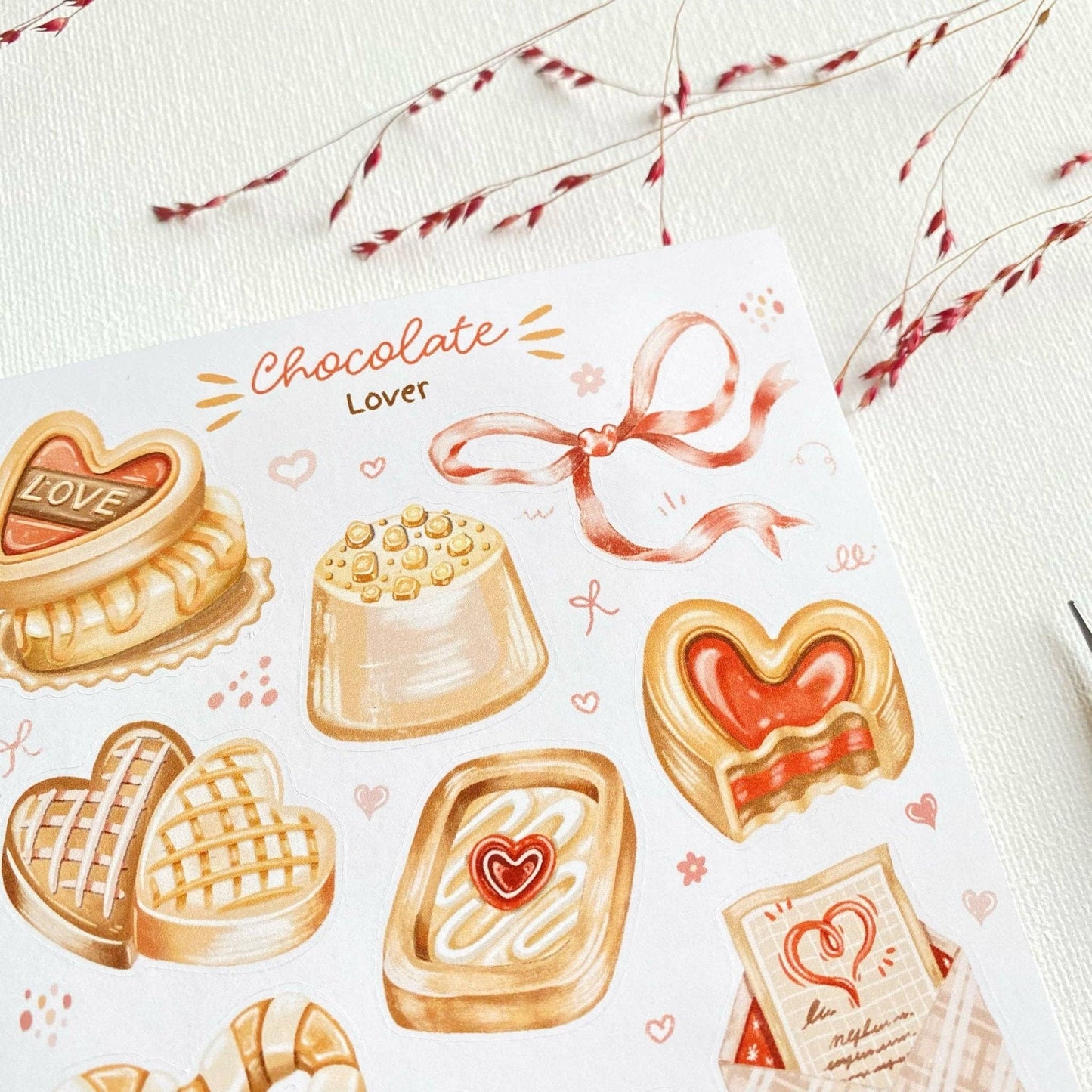 Chocolate Lover - Sticker Sheet