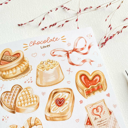 Chocolate Lover - Sticker Sheet