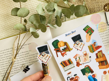 Cozy Reading - Sticker Sheet