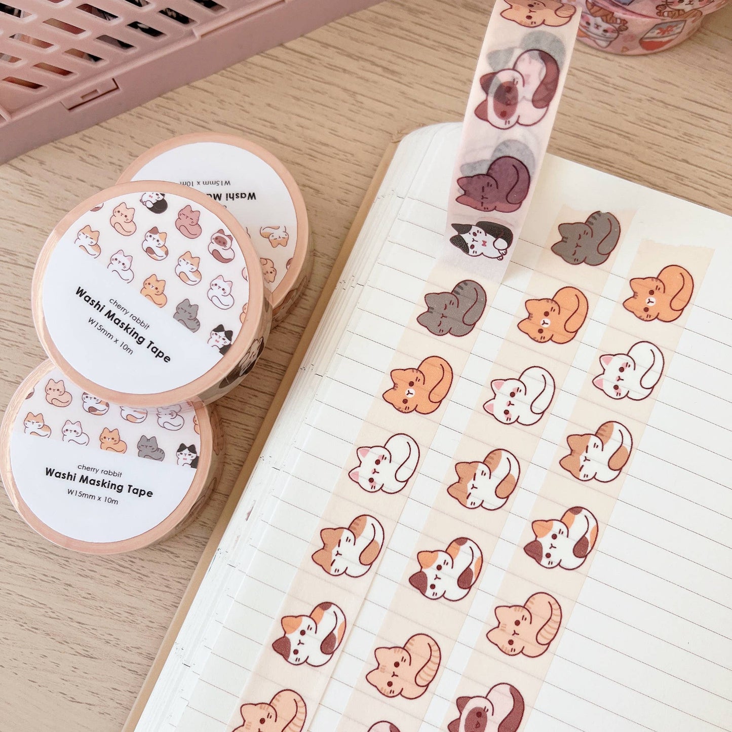 Cat Loafs Washi Tape