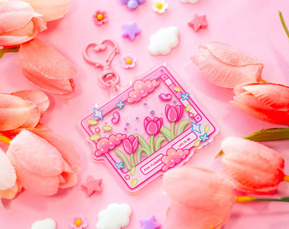 Tulip Dreams Keychain