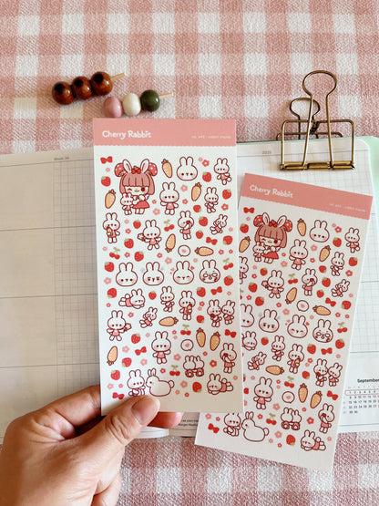 Rabbit Friends (ver. 2) Sticker Sheet
