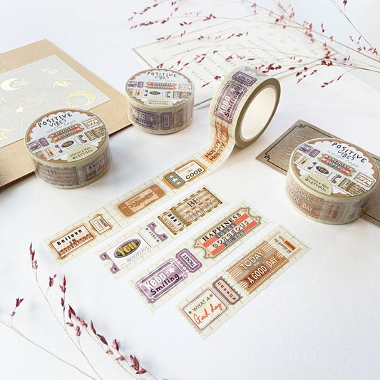 Positive Vibes - Washi Tape