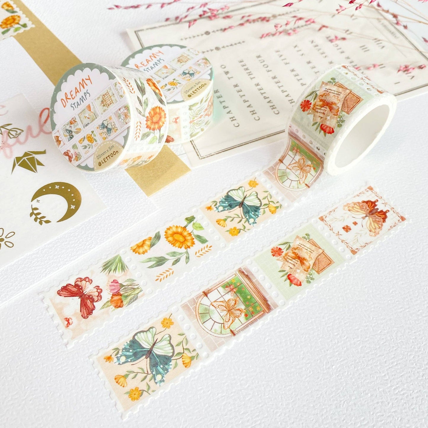 Dreamy Stamps - Stamp Washi Tape