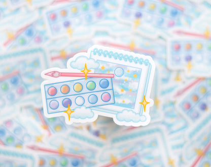 Art Sketchbook Sticker
