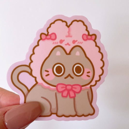 Bunny Cat Vinyl Sticker