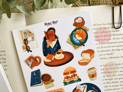 Coffee Time - Sticker Sheet