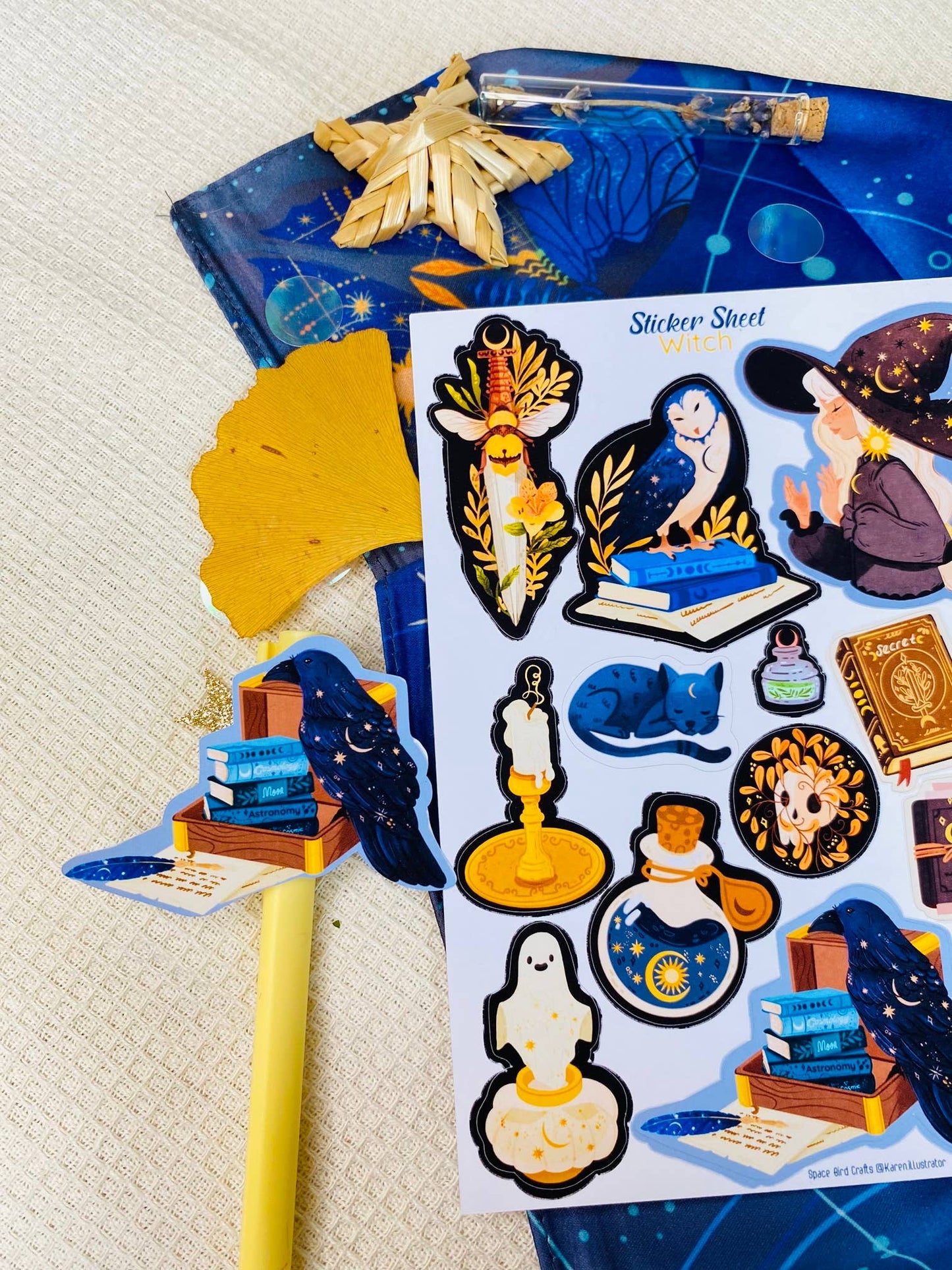 Witch - Sticker Sheet