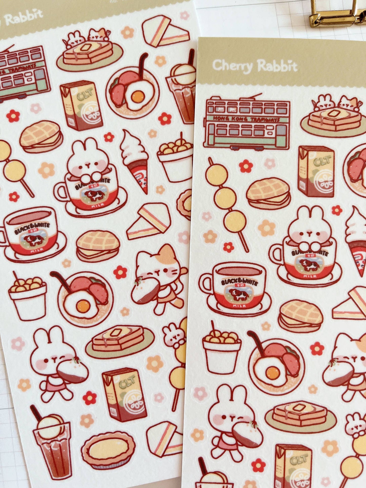 Hong Kong Trip Sticker Sheet