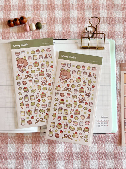 Matcha Love Sticker Sheet