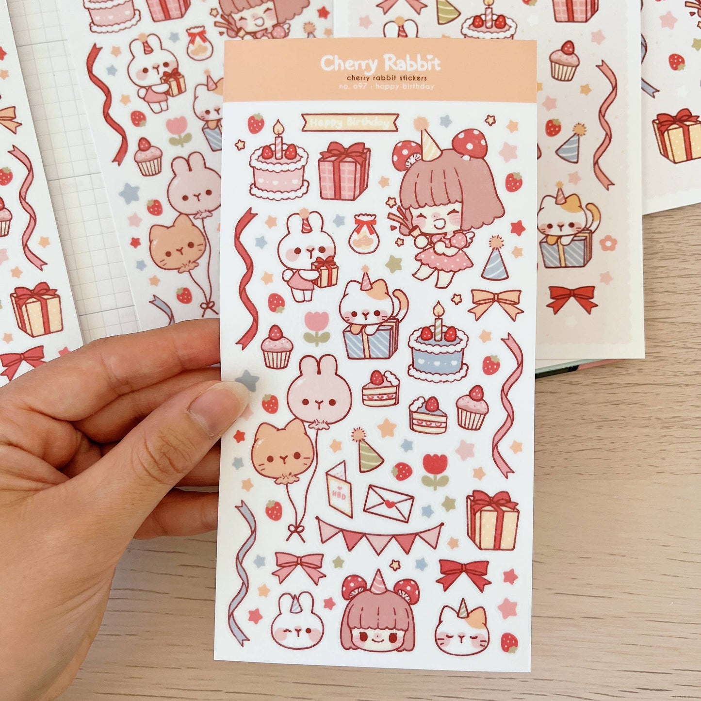 Happy Birthday Sticker Sheet