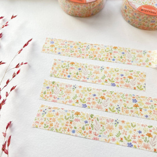 Blooming Flower - Washi Tape
