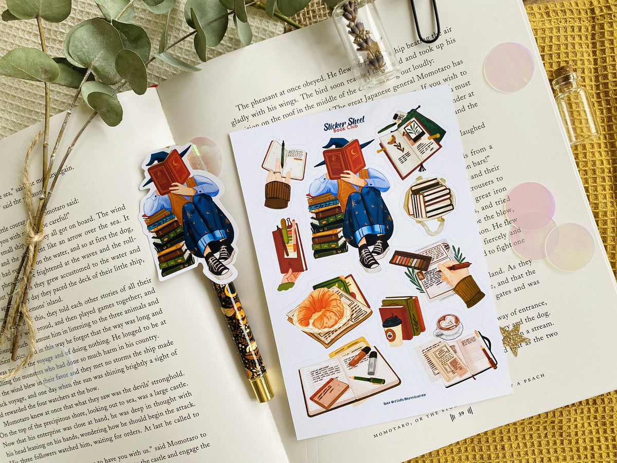 Book Club - Sticker Sheet