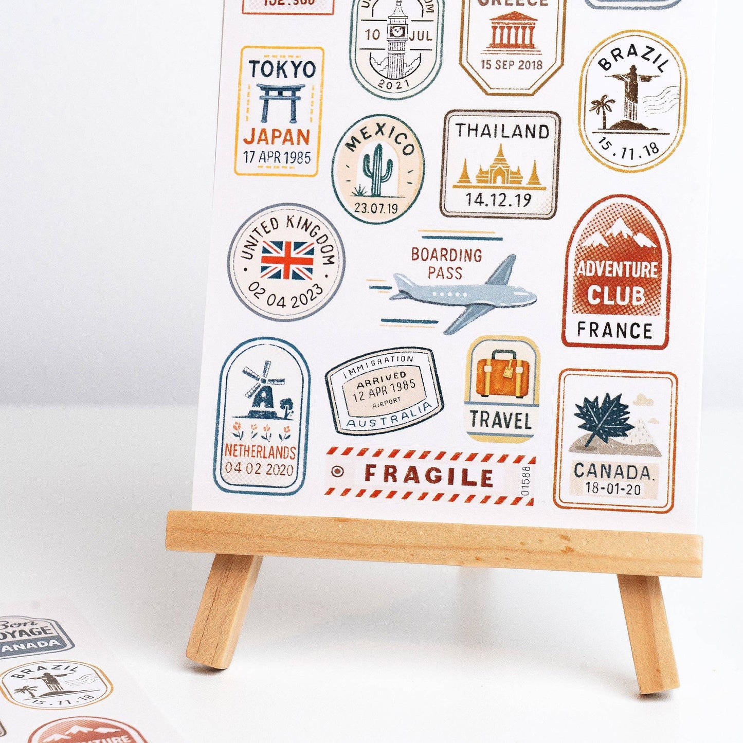 Wander Labels - Sticker Sheet