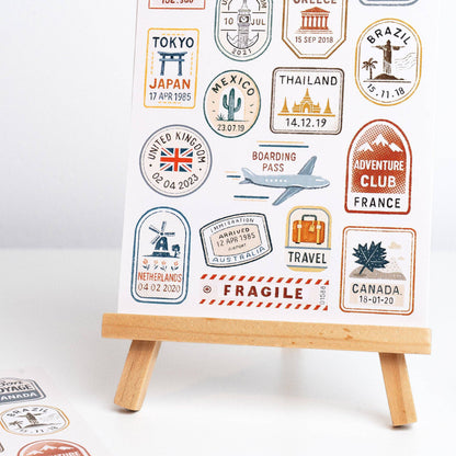 Wander Labels - Sticker Sheet