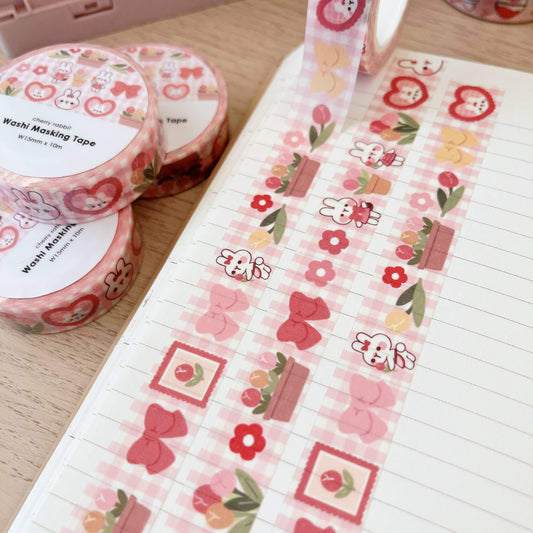 Tulip Rabbit Washi Tape