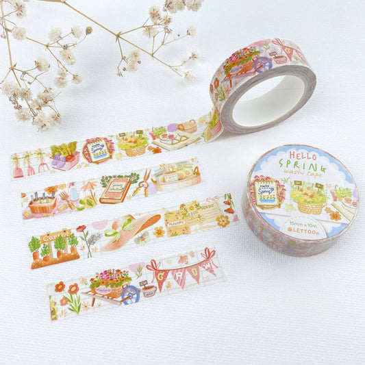 Hello Spring - Washi Tape