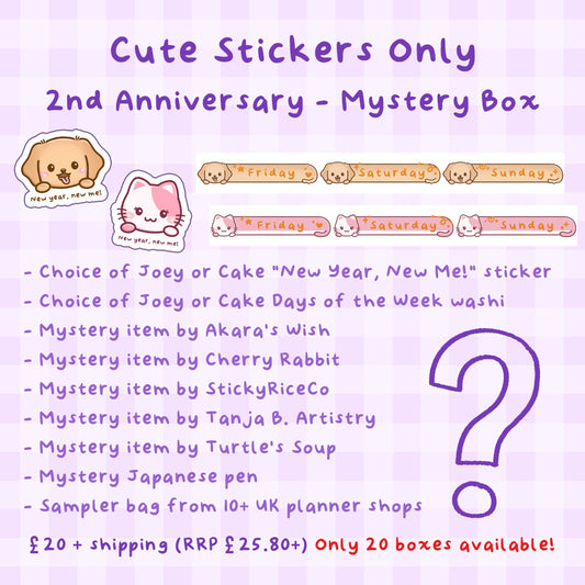 [LIMITED] 2nd Anniversary Mystery Box "My Favourites"