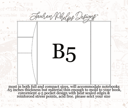 Clear Soft Vinyl Notebook Cover (B5 only)