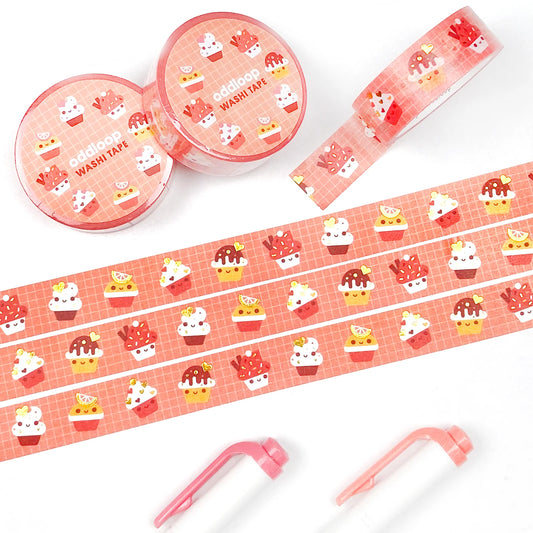 Kawaii Cupcakes 15mm Washi